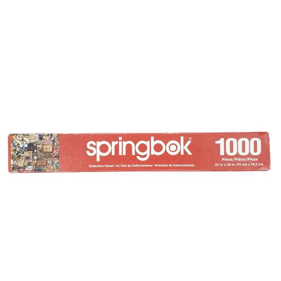Springbok Baseball "Collectors Closet" 1000 Piece Puzzle‎ 24inx30in Pre-Owned - Picture 5 of 7
